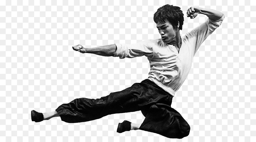 Bruce Lee Kick Pose