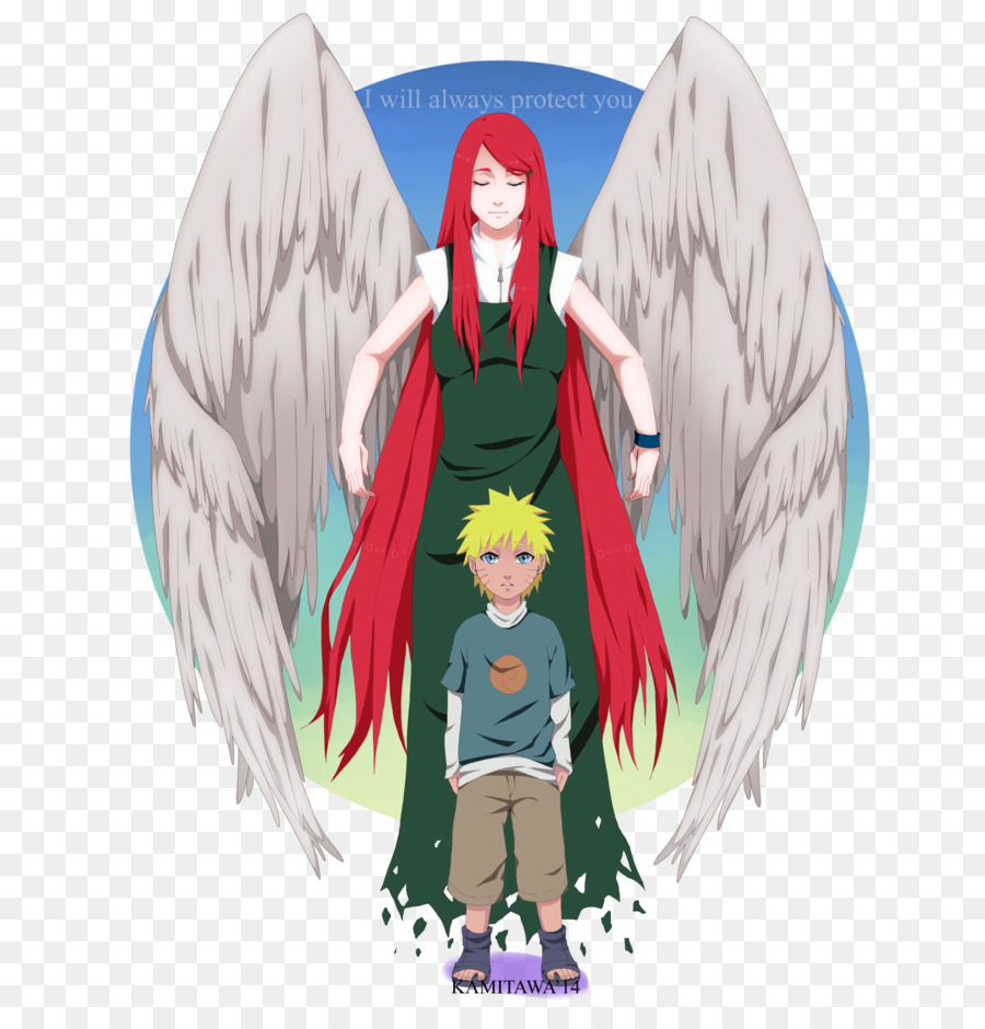 Ilustrasi Kartun Animasi Makhluk Legendaris Naruto Kushina Unduh