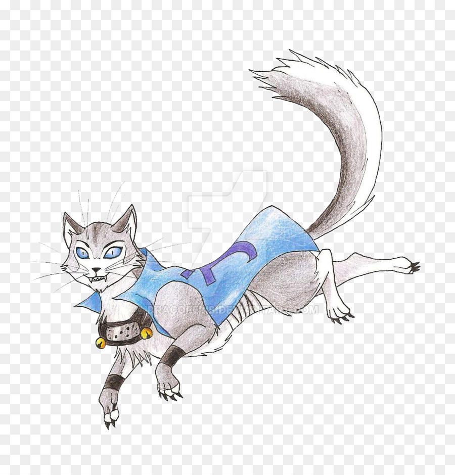 Kucing Ninja Naruto Ilustrasi Gambar Kucing Unduh Kucing