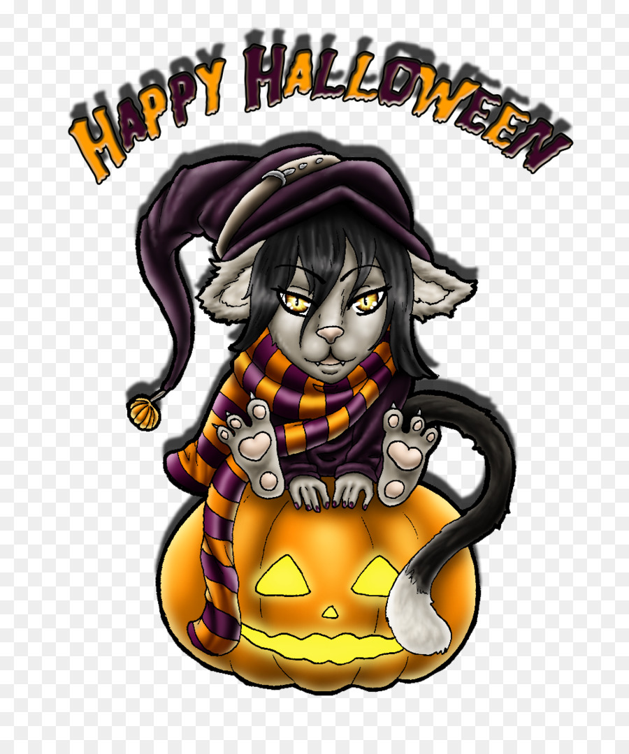 Animasi Kartun Ilustrasi Produk Jenis Huruf Happy Halloween
