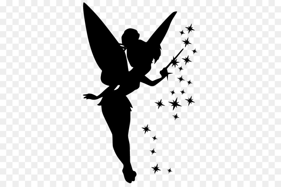 Download Tinker Bell Silhouette Peter Pan Image Pixie dust ...