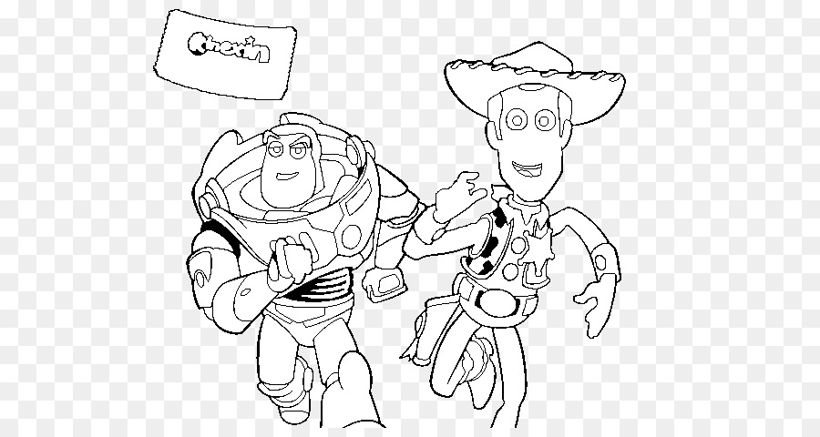 Gambar Mewarnai Toy Story