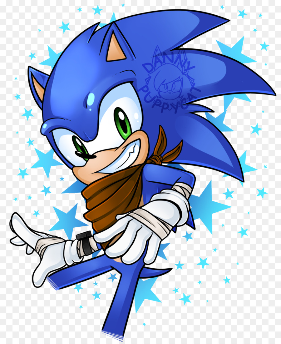  Gambar  Ilustrasi Kartun Sonic  Hilustrasi