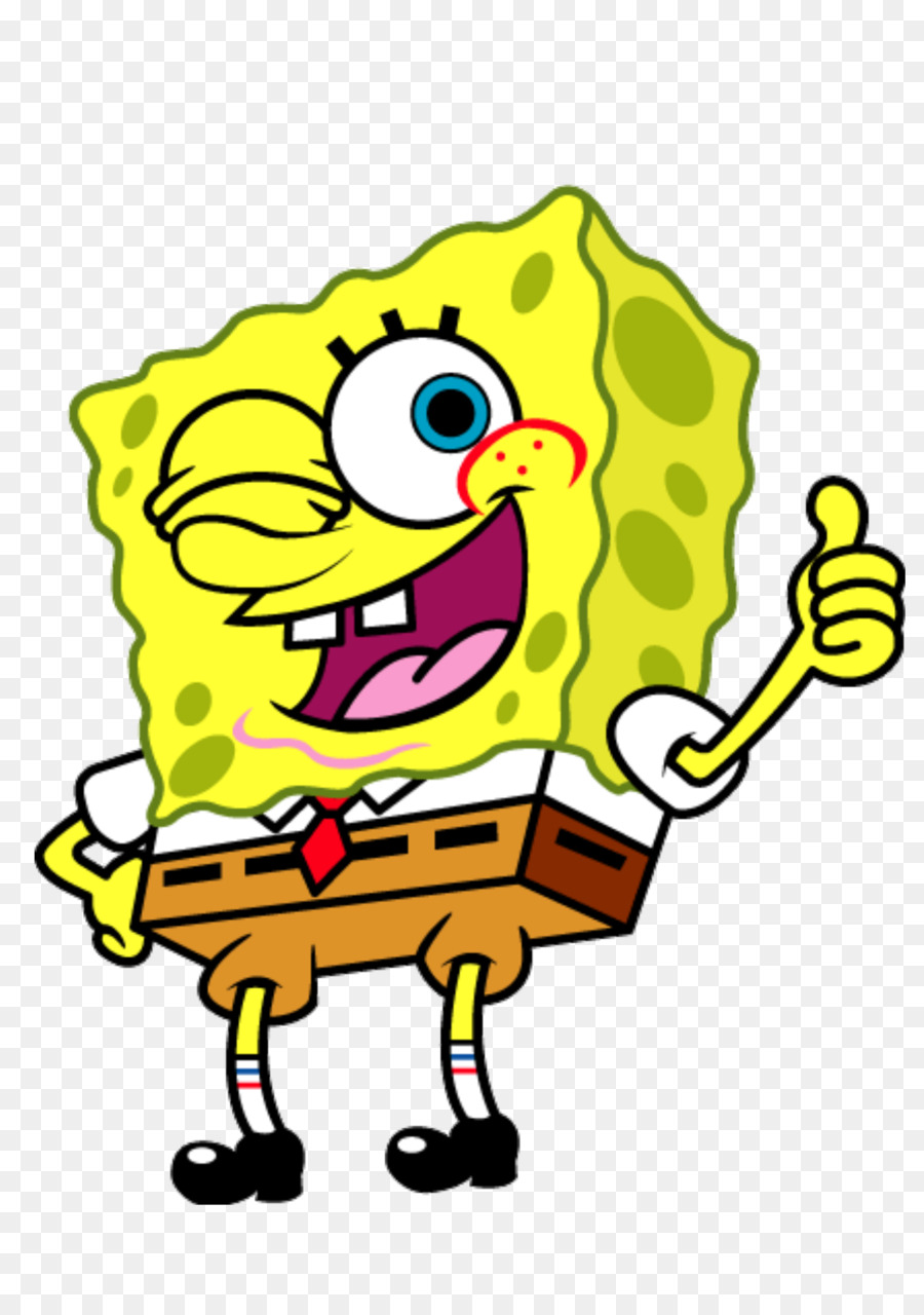 Gambar Spongebob  Jempol