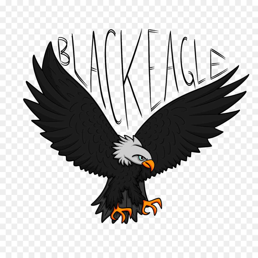 Bald Eagle Minecraft Uni Eropa Logo Elang Hitam Unduh Elang