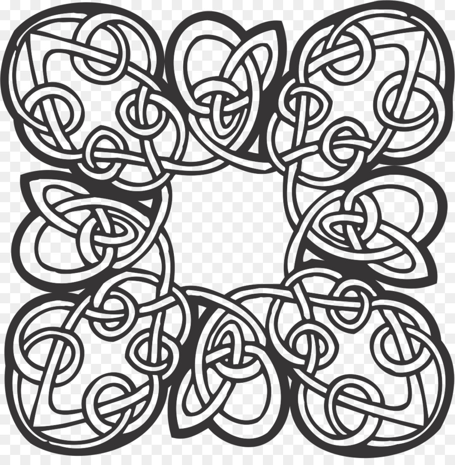 Ornamen Islam Grafis Vektor Gambar Simpul Celtic Celtic Ornamen