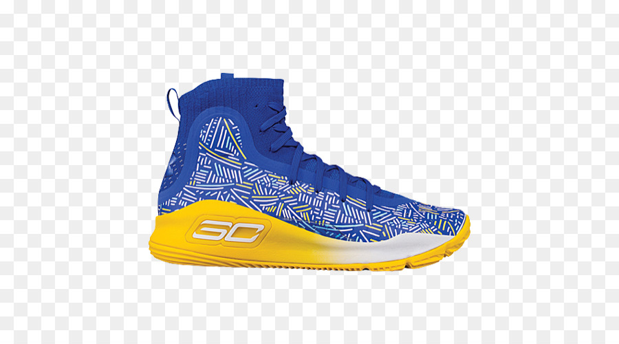 curry 4 blue and gold