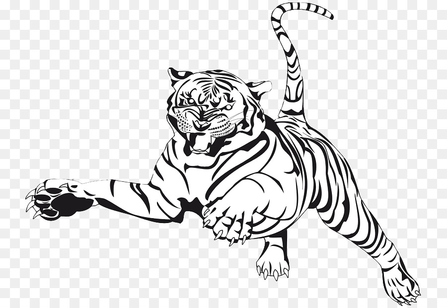 Gambar Harimau Mewarnai