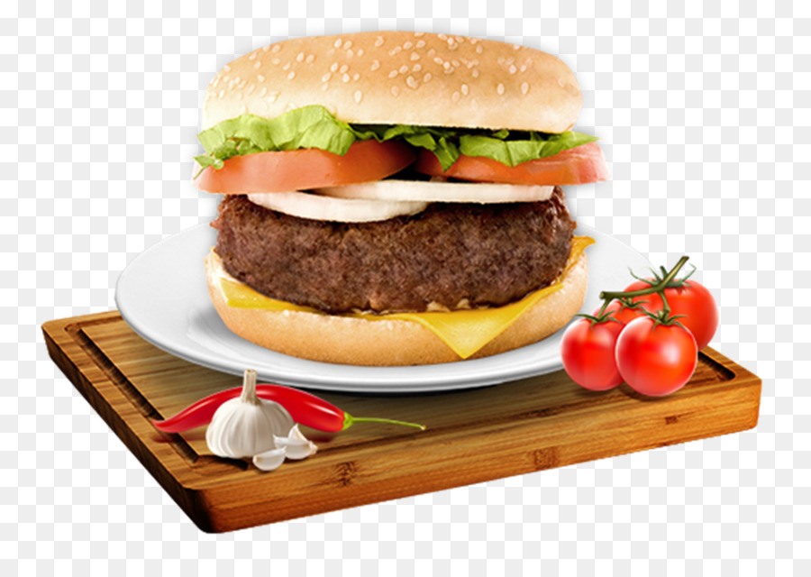 Cheeseburger Buffalo Burger Hamburger Bohong Cabe Cara