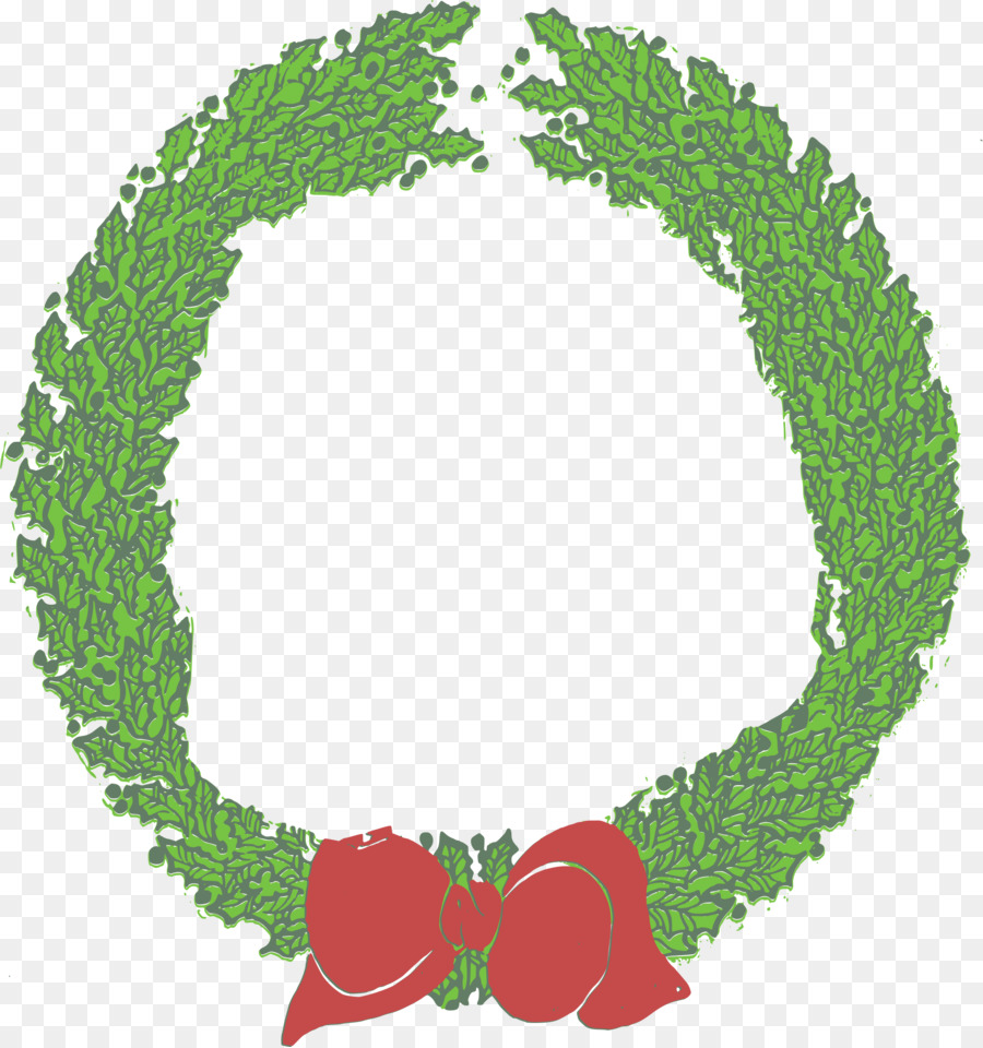 Clip Art Christmas Wreath Santa Claus Christmas Day Santa