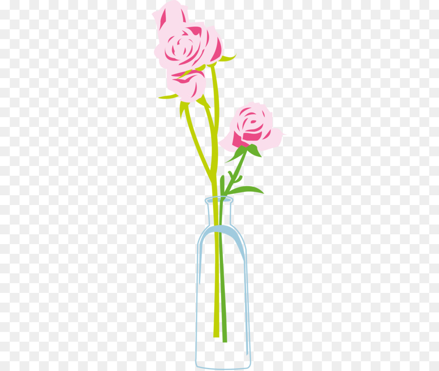 Floral Design Flower Vase Beach Rose Beautiful Flowers Png