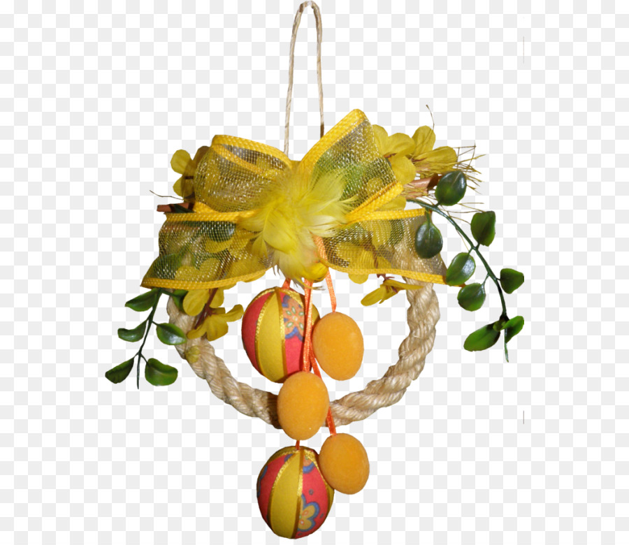 Easter Kulich Clip Art Image Cartoon Easter Altar Flowers Png