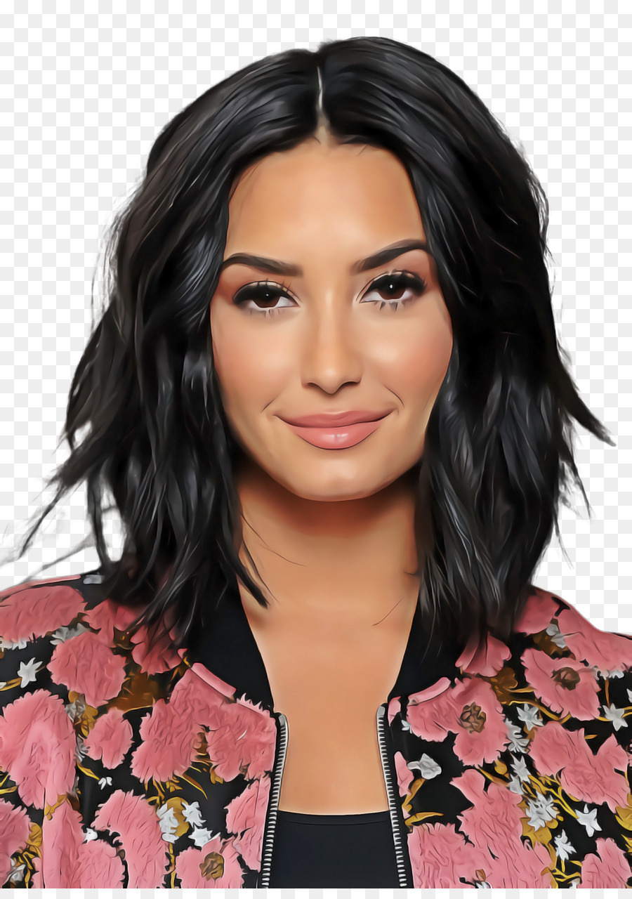 Demi Lovato Frisur Kurzes Haar Bob Geschnitten Png